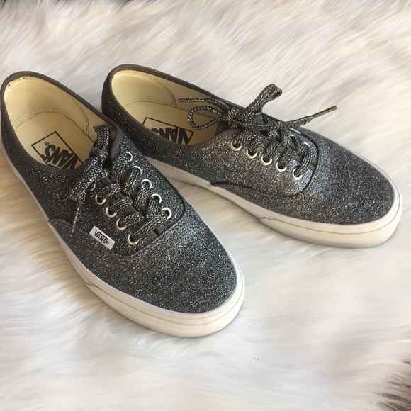 Vans Shoes - Vans Authentic Lace Up Glitter Shoe